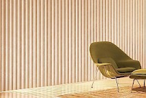 Vertical Blinds for a Florida Living Room: by Florida Shutters and Blinds