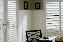 Dining Room Shutters in Tampa Bay, Florida